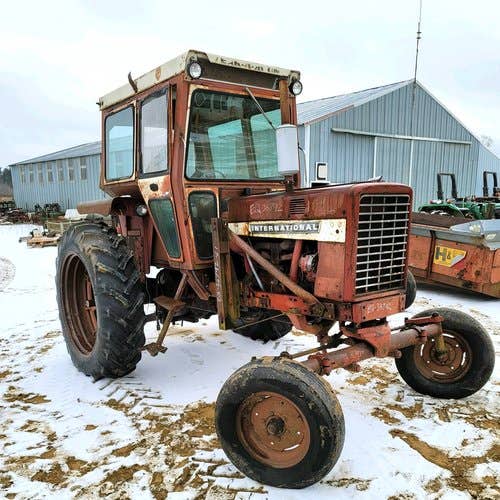 Used International 656 Tractor parts.