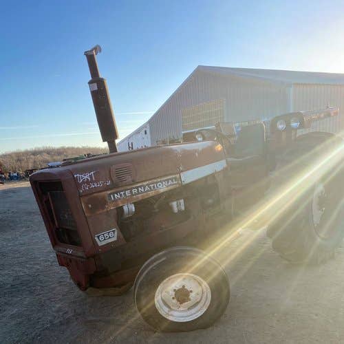 Used International 656 Tractor parts.
