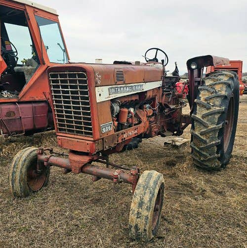 Used International 656 Tractor parts.
