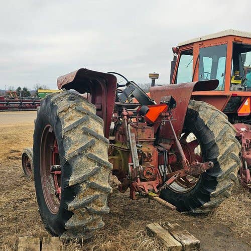 Used International 656 Tractor parts.