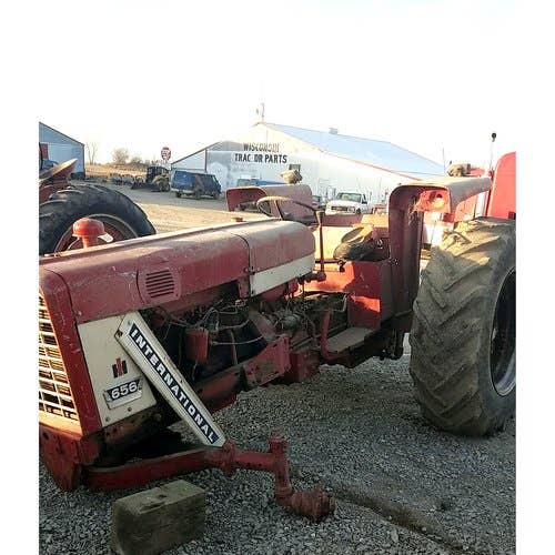 Used International 656U Tractor parts.