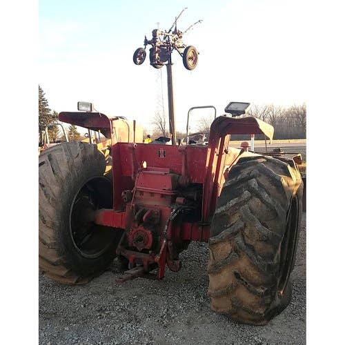 Used International 656U Tractor parts.