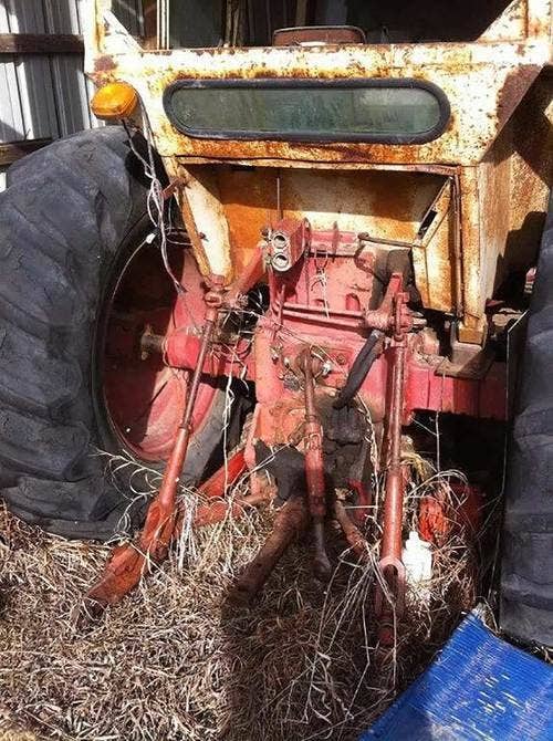 Used International 666 Tractor parts.