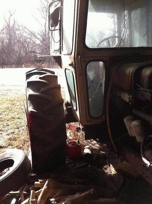 Used International 666 Tractor parts.