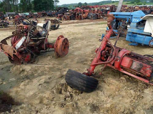 Used International 666 Tractor parts.