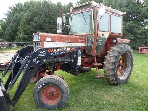 Used International 666 Tractor parts.