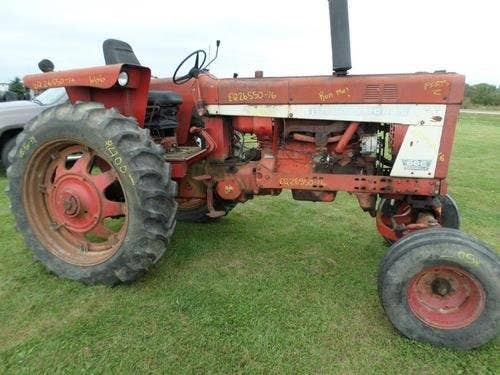 Used International 666 Tractor parts.