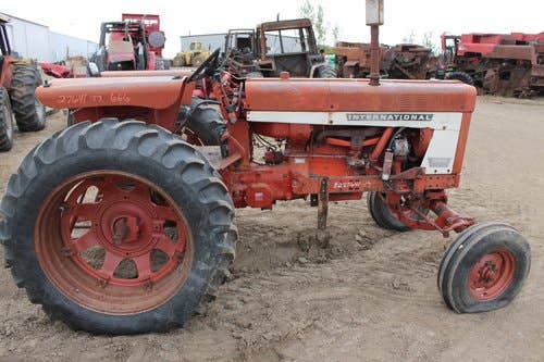Used International 666 Tractor parts.