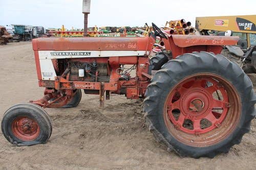 Used International 666 Tractor parts.