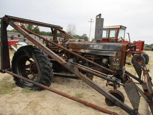 Used International 666 Tractor parts.