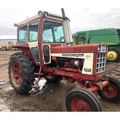 1974 Used International 666 Tractor parts.