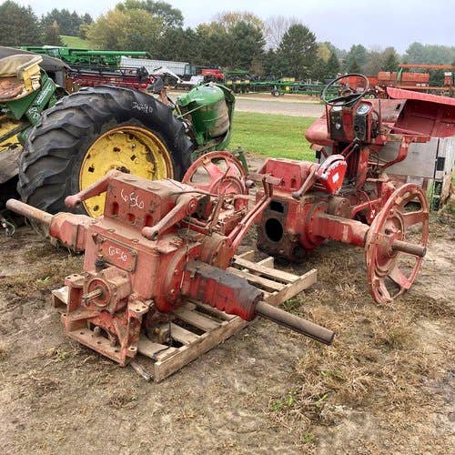 Used International 666 Tractor parts.