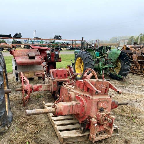 Used International 666 Tractor parts.