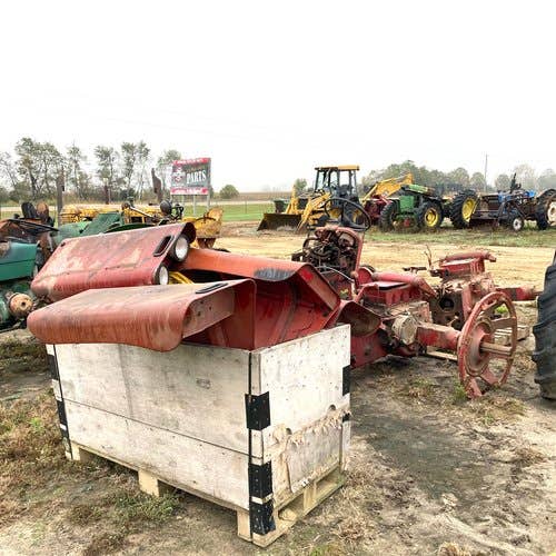 Used International 666 Tractor parts.