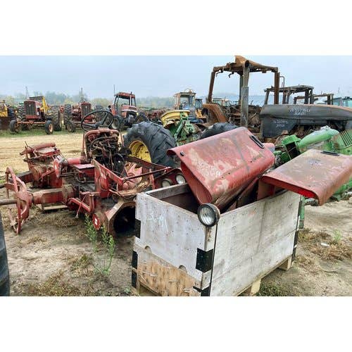 Used International 666 Tractor parts.