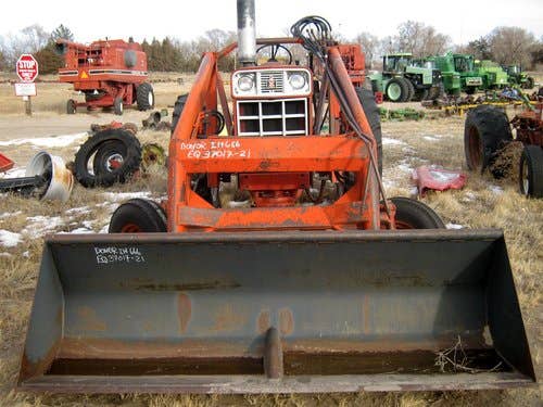 Used International 666 Tractor parts.