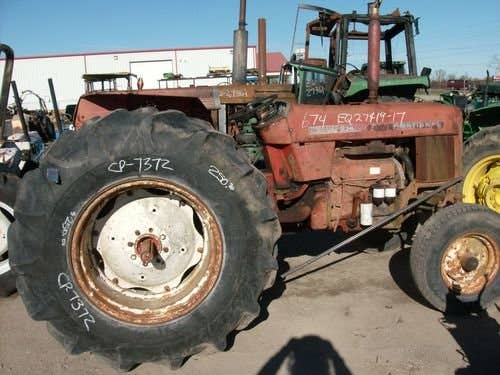 Used International 674 Tractor parts.