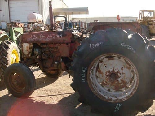 Used International 674 Tractor parts.