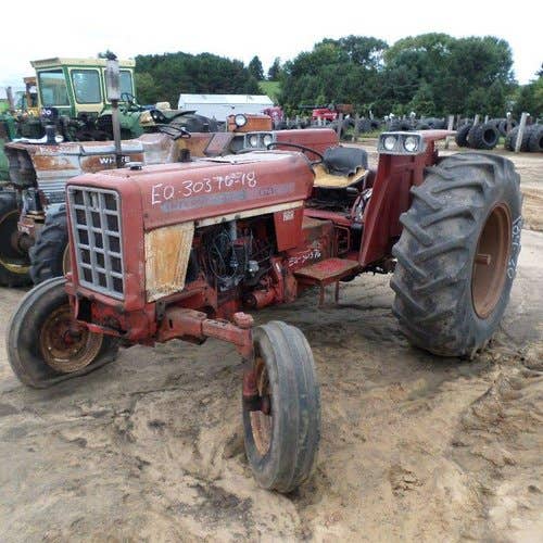 Used International 674 Tractor parts.