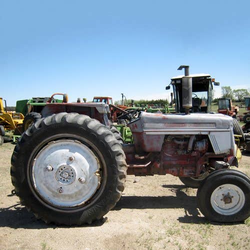 Used International 674 Tractor parts.