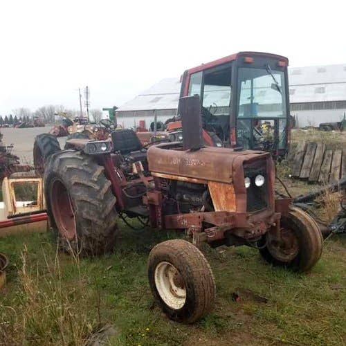 Used International 674 Tractor parts.