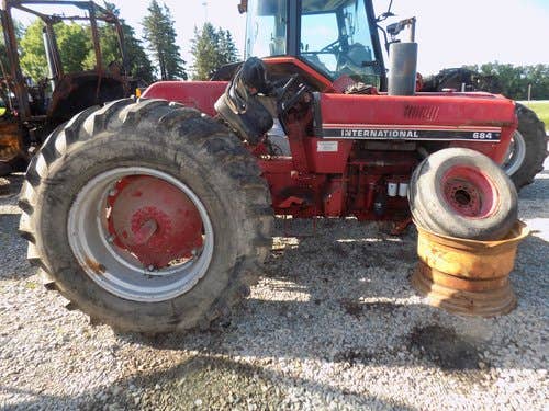 Used International 684 Tractor parts.