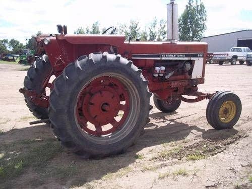 Used International 686 Tractor parts.
