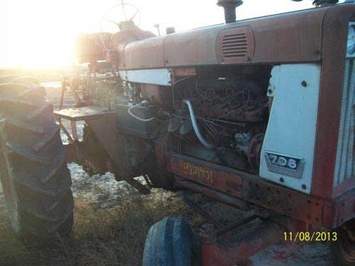 Used International 706 Tractor parts.