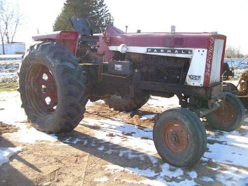Used International 706 Tractor parts.