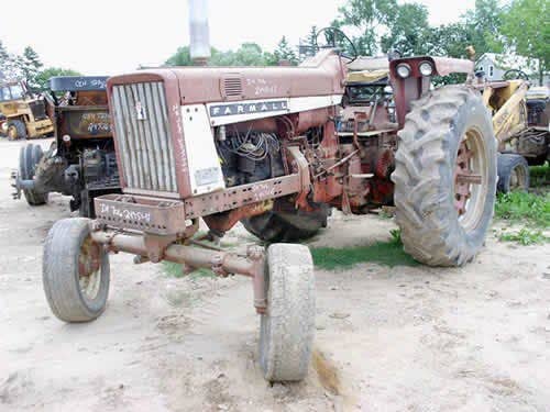 Used International 706 Tractor parts.