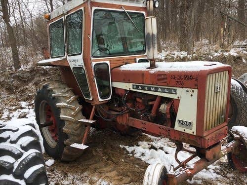 Used International 706 Tractor parts.