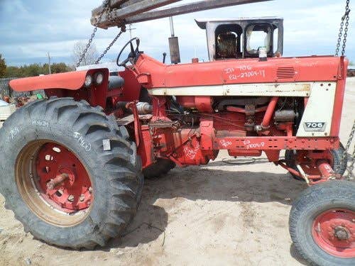 Used International 706 Tractor parts.