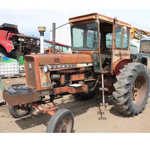Used International 706 Tractor parts.