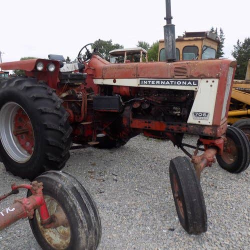 Used International 706 Tractor parts.