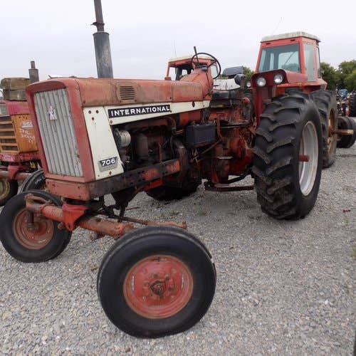 Used International 706 Tractor parts.