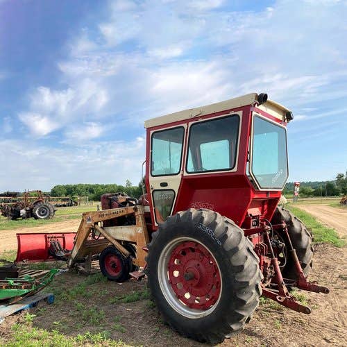 Used International 706 Tractor parts.