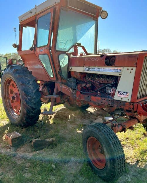 Used International 706 Tractor parts.