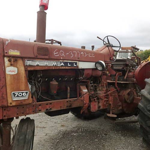 Used International 706 Tractor parts.