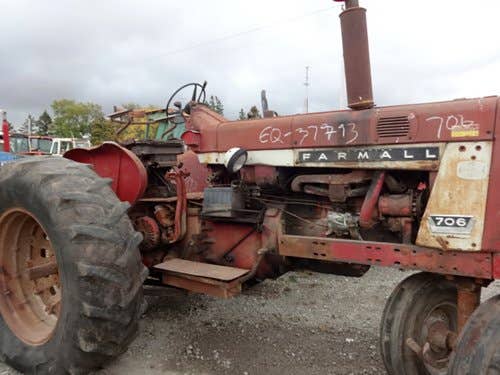 Used International 706 Tractor parts.