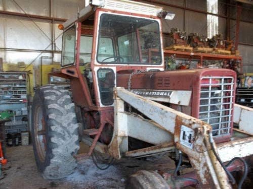 Used International 756 Tractor parts.