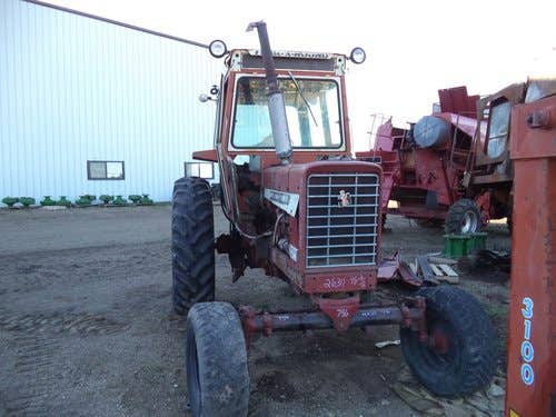 Used International 756 Tractor parts.