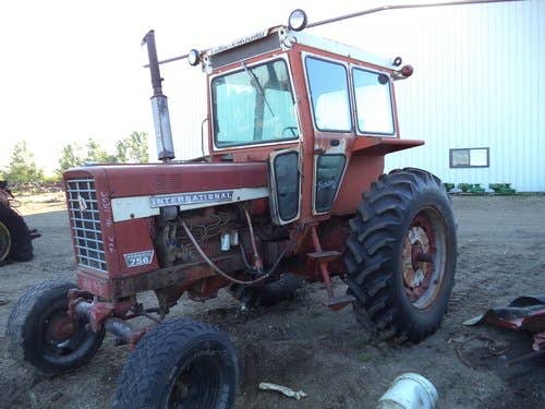 Used International 756 Tractor parts.