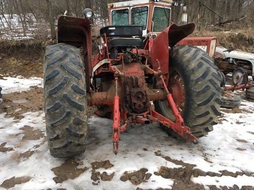 Used International 756 Tractor parts.