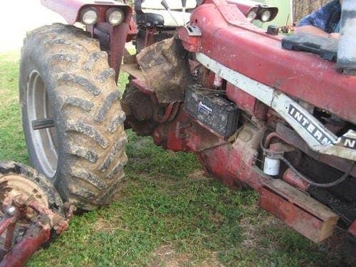 Used International 756 Tractor parts.