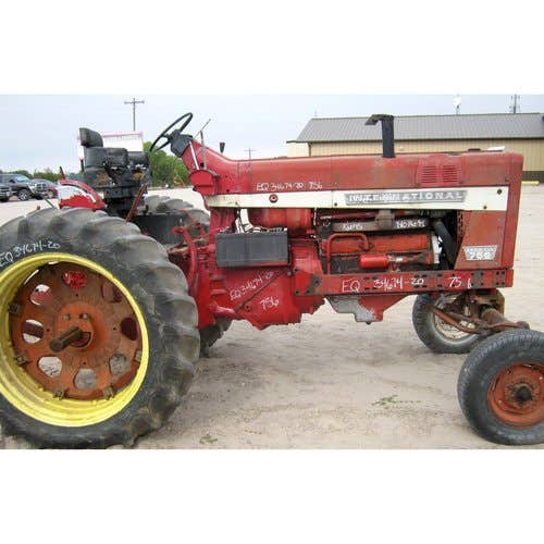 Used International 756 Tractor parts.