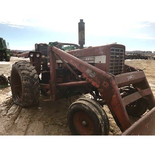 Used International 756 Tractor parts.