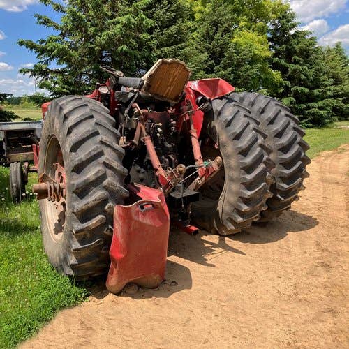 Used International 756 Tractor parts.