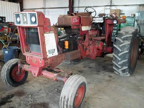 Used International 766 Tractor parts.