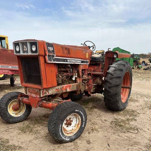 Used International 766 Tractor parts.