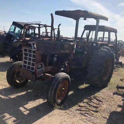 Used International 784 Tractor parts.